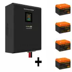 Источник бесперебойного питания ExeGate EX296004RUS + батарея 26Aч EX285663RUS 4шт EX296655RUS (5000 ВА, 3500)