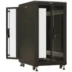 Серверный шкаф Hyperline напольный 19-дюймовый 18U 988x600х800 мм TTBR-1868-DD-RAL9004