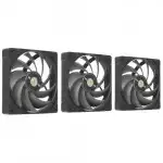 Охлаждение Thermaltake TOUGHFAN EX14 Pro High Static Pressure PC Cooling Fan – Swappable Edition (3-Fan Pack) CL-F172-PL14BL-A (Для системного блока)