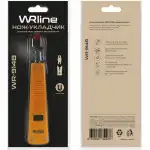 Инструмент для монтажа СКС WRline Инструмент обжимной Укладчик для витой пары, ударный, регулируемый WR-914B