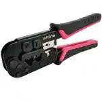 Инструмент для монтажа СКС WRline Кримпер для RJ-45 (8Р8С), RJ-11/12 (6Р6С, 6Р4С, 6Р2С) WR-568