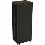 Серверный шкаф Hyperline Шкаф серверный напольный 47U 800x1000мм пер.дв.перфор. задн.дв.перфор. 2 бок.пан. 800кг черный 910мм DR-TTB-D-47U-RAL9004