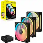 Охлаждение Corsair iCUE LINK LX120-R RGB Black CO-9051050-WW (Для системного блока)