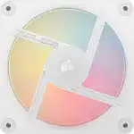 Охлаждение Corsair iCUE LINK LX120-R RGB White CO-9051054-WW (Для системного блока)
