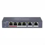 Коммутатор Hikvision DS-3E0106P-E/M (100 Base-TX (100 мбит/с))