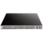 Коммутатор D-link DGS-1210-52MP/F (1000 Base-TX (1000 мбит/с), 4 SFP порта)