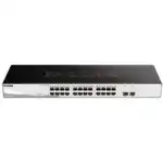 Коммутатор D-link DGS-1210-26/F (1000 Base-TX (1000 мбит/с), 2 SFP порта)
