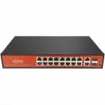 Коммутатор Wi-Tek WI-PS320GF (1000 Base-TX (1000 мбит/с), 2 SFP порта)