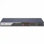 Коммутатор Hikvision DS-3E0318P-E(C) (100 Base-TX (100 мбит/с), 2 SFP порта)