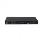 Коммутатор Dahua DH-S3218-16ET-135 (100 Base-T (100 мбит/с), 2 SFP порта)