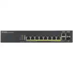 Коммутатор Zyxel GS1920-8HPV2-EU0101F (1000 Base-TX (1000 мбит/с), 2 SFP порта)