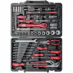 INTERTOOL Профессиональный набор инструментов 1/2"  1/4", 78ед ET-7078