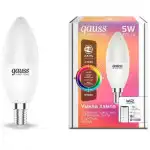 Gauss Smart Home E14 RGB 5Вт 470lm Wi-Fi [1190112]