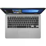 Ноутбук Asus VivoBook Flip 14 TP401MA-EC418T 90NB0IV1-M11140 (14 ", FHD 1920x1080 (16:9), Celeron, 4 Гб, eMMC)