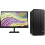 Настольный компьютерный комплект HP Pro Tower 290 G9 (9M937AT) (HP P22V, Core i3, 12100, 3.3 ГГц, 8, SDD, 512 ГБ)