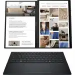 Ноутбук Asus UX8406CA-QL211X Duo Touch 14+14 90NB14X1-M00BD0 (14 ", WUXGA 1920x1200 (16:10), Core Ultra 9, 32 Гб, SSD)