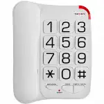 Аналоговый телефон TeXet TX-201 белый TX-201 White