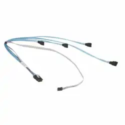 Аксессуар для сервера Supermicro PASS SFF-8087  to 4 SATA 64/54/44/34CM, W/ 64CM CBL-0188L