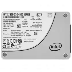 Серверный жесткий диск Intel SSDSC2KB019TZ01 SSDSC2KB019TZ01 99A0CP (SSD, 2,5 SFF, 1.92 ТБ, SATA)