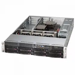 Сервер Supermicro SYS6029PTRT6244 (2U Rack, Xeon Gold 6244, 3600 МГц, 8, 24.75, 4 x 32 ГБ, SFF 2.5", 2x 960  ГБ)