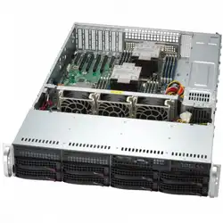 Сервер Supermicro SYS621PTR4510 (2U Rack, Xeon Silver 4510, 2400 МГц, 12, 30, LFF 3.5")