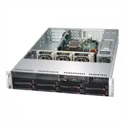 Сервер Supermicro SYS-6029P-TR SYS6029PTR6244 (2U Rack, Xeon Gold 6244, 3600 МГц, 8, 24.75, 4 x 32 ГБ, SFF + LFF  2.5" + 3.5", 2x 960  ГБ)