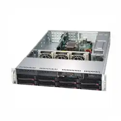 Сервер Supermicro SYS-6029P-TR - SYS6029PTR6246 (2U Rack, Xeon Gold 6246, 3300 МГц, 12, 24.75, 4 x 32 ГБ, SFF + LFF  2.5" + 3.5", 2x 960  ГБ)