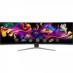 Монитор MSI MPG 491CQP 9S6-3FA84T-010 (49 ", QD-OLED, Dual Quad HD 5120x1440 (32:9), 144 Гц)
