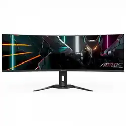 Монитор Gigabyte Aorus CO49DQ 20VM0-CO49DQBT-1EKR (49 ", OLED, DQHD 5120x1440 (32:9), 144 Гц)