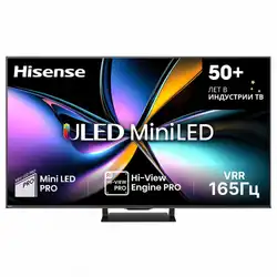 Телевизор Hisense 55U7Q PRO (55 ", Черный)