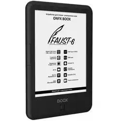 ONYX BOOX FAUST 6 ONYX FAUST 6 Black