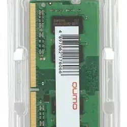 ОЗУ Qumo QUM4S-8G2666P19 (SO-DIMM, DDR4, 8 Гб, 2666 МГц)