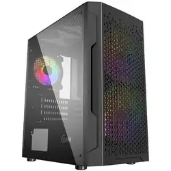Корпус Powercase  Mistral Micro Z3B Mesh LED CMIMZB-L3 (Mini-Tower)