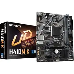 Материнская плата Gigabyte H410M K 2.0, RTL (micro-ATX, LGA 1200)