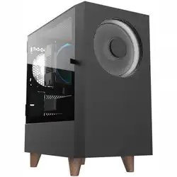 Корпус Wizmax EM1 Woofer Black (Midi-Tower)