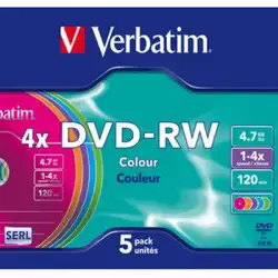 Verbatim 4x Slim case (5шт) 43563