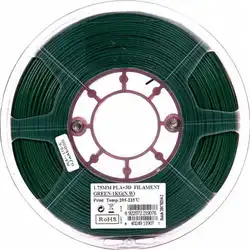 Расходный материалы для 3D-печати ESUN 3D PLA+ Пластик eSUN Green PLA+175G1
