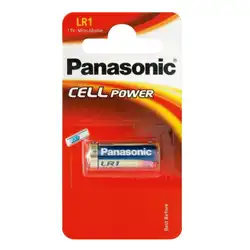 Батарейка Panasonic LR1/1B - 1штука (Блистер) LR1L/1BE