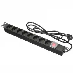 Аксессуар для серверного шкафа Netko Блок розеток 19" Netko-54556