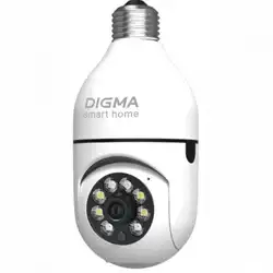 IP видеокамера Digma DV301 (Купольная, Внутренней установки, Проводная, Вариофокальный объектив, 3.6 мм, CMOS, 3 Мп ~ 2304x1296)