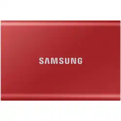 Внешний жесткий диск Samsung External SSD T7 Metallic Red MU-PC500R/WW (500 ГБ, Интерфейс USB-C)