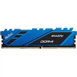ОЗУ Netac Shadow NTSDD4P32SP-08B (DIMM, DDR4, 8 Гб, 3200 МГц)