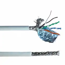 Кабель витая пара LANMASTER LAN-5ESFTP-LSZH-WH