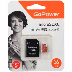 Флеш (Flash) карты GoPower 00-00025678 (16 ГБ)