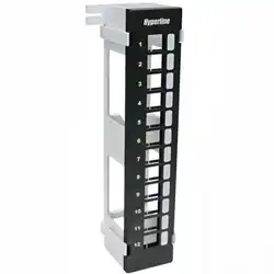 Патч-панель Hyperline Модульная настенная патч-панель на 12 портов PPWBL-12 (12 портов)