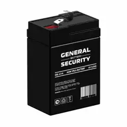 Сменные аккумуляторы АКБ для ИБП General Security GSL5-6 GSL5-6 GENERAL SECURITY (5 В)