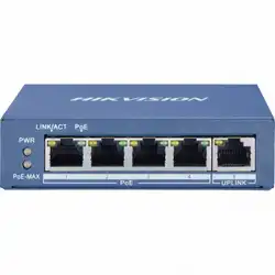 Коммутатор Hikvision DS-3E0505P-E/M (1000 Base-TX (1000 мбит/с))