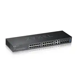 Коммутатор Zyxel NebulaFlex Pro GS2220-28 GS2220-28-EU0101F (1000 Base-TX (1000 мбит/с), 4 SFP порта)