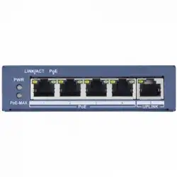 Коммутатор Hikvision DS-3E0505P-E (1000 Base-TX (1000 мбит/с))