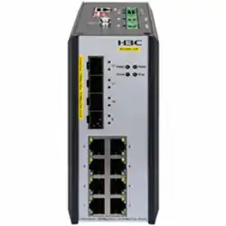 Коммутатор H3C IE4300-12P LS-IE4300-12P-PWR (1000 Base-TX (1000 мбит/с), 4 SFP порта)
